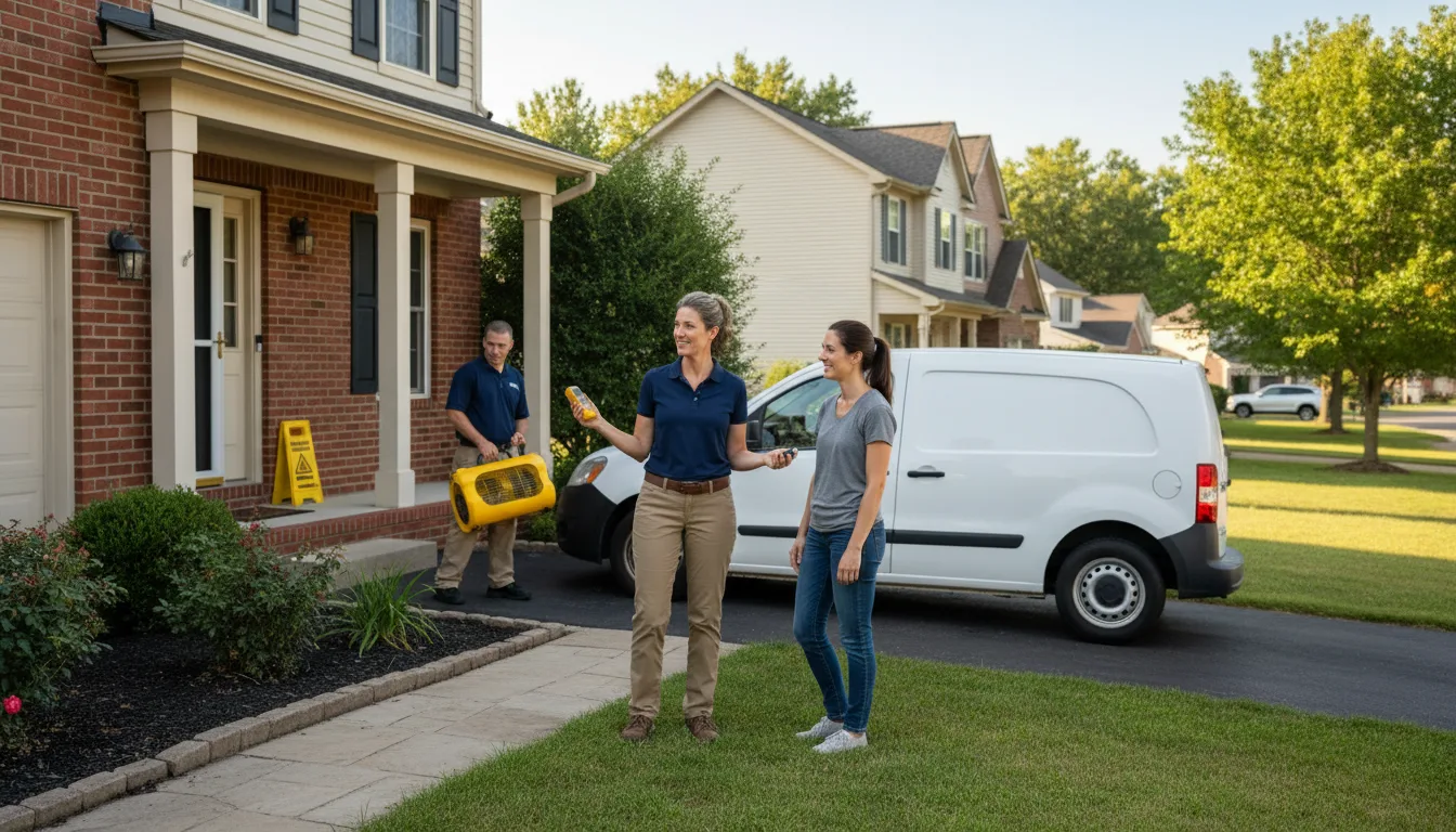 Residential water damage restoration in Ravenna, NE